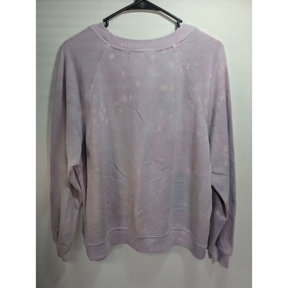 Wildfox Space Queen Purple Splatter Print Sweatshirt Cotton Blend Size XS - Picture 9 of 9